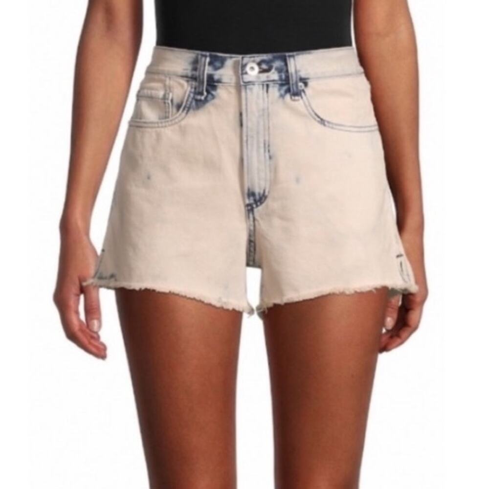 Rag & Bone Justine Jean Shorts In Bleach Blush Size 23 - Picture 8 of 11